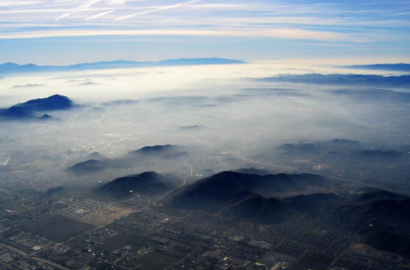 Smog in Los Angeles 