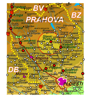 Harta Slanic Prahova